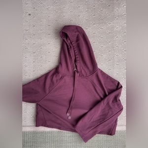 athleta cropped hoodie